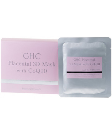 GHC Placental 3D Mask with Q10 ����� 3D ������������ � ������������ �������� � ��������� Q10 5��. GHC-001061