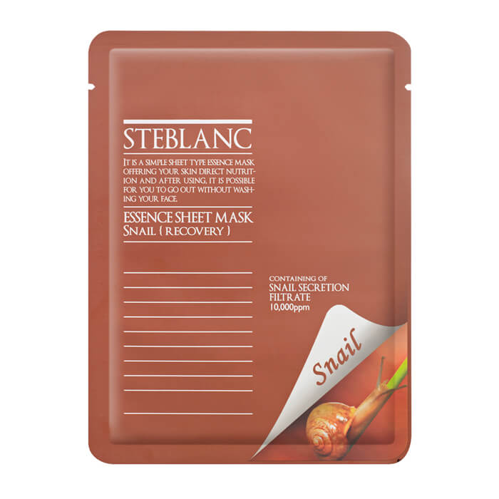 STEBLANC Essence Sheet Mask Snail ����������������� ����� ��� ���� �� ������ ������ ������ (20 g)